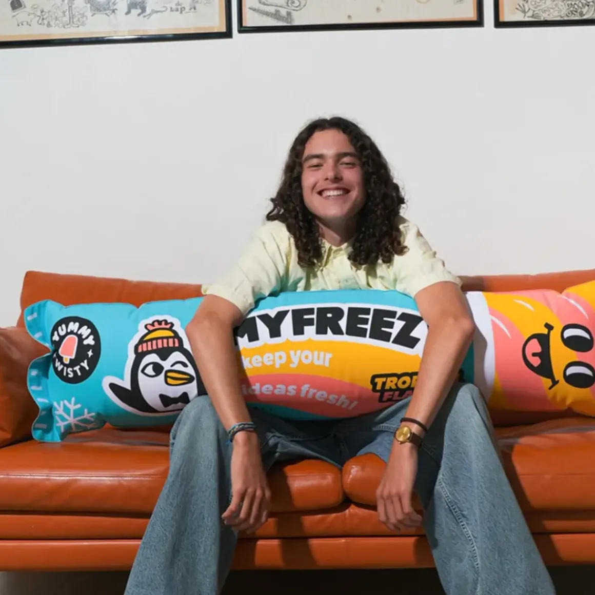 Coussin géant gonflable - Air Freezy