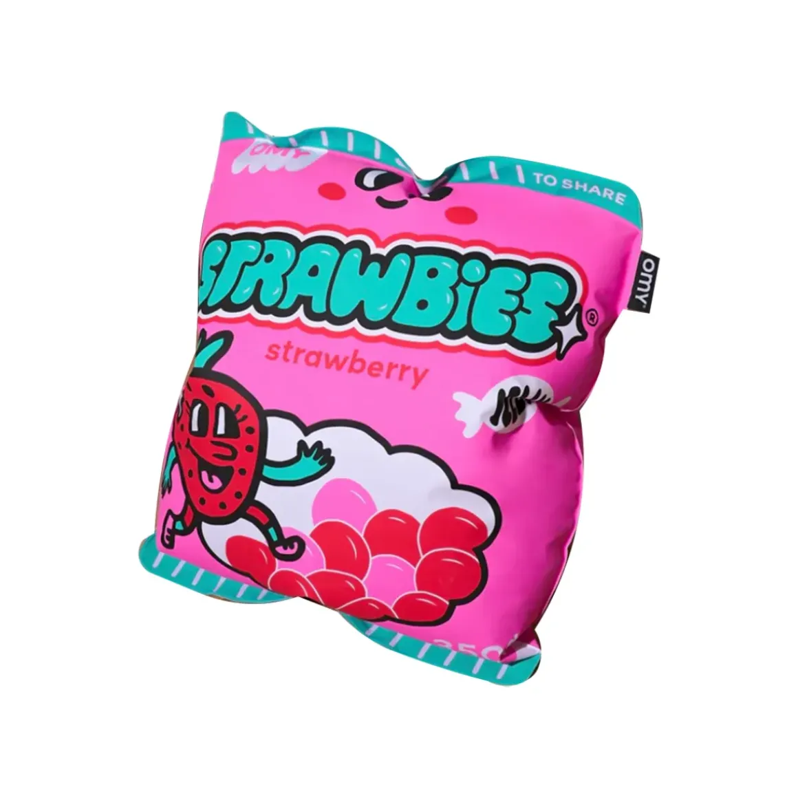 Coussin géant gonflable - Air Strawbies
