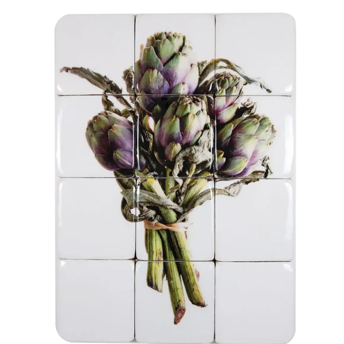 Décoration murale Artichauts Violets - 60 x 80 cm