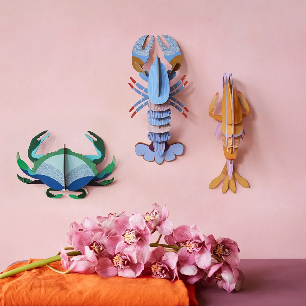 Décoration murale Crabe - Aigue-Marine