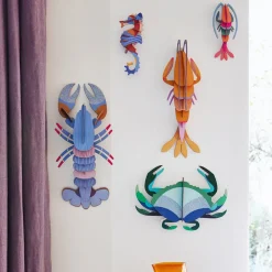 Décoration murale Crabe - Aigue-Marine