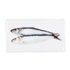 Décoration murale Deux sardines - 35 cm x 20 cm