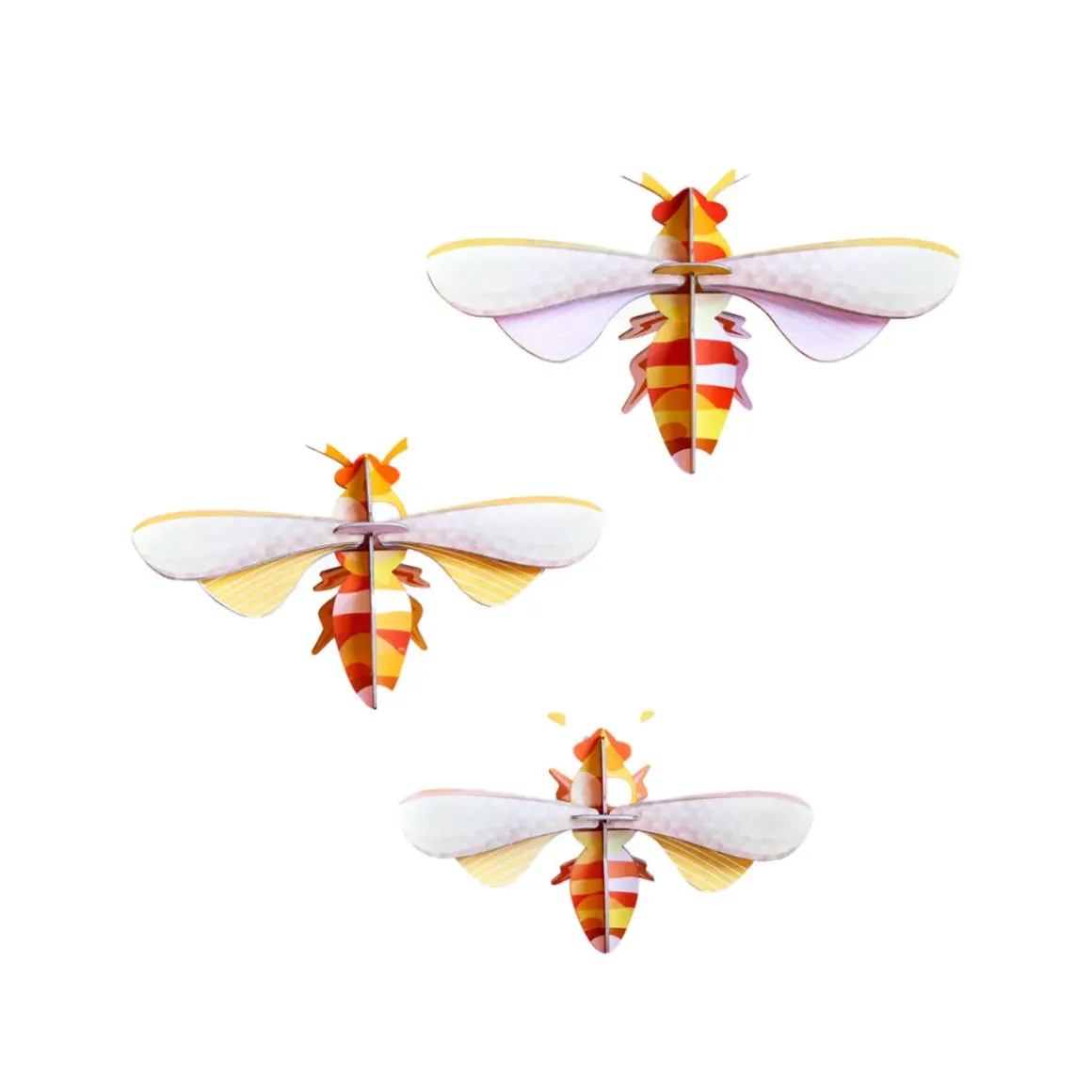 Décoration murale Honey Bees - Lot de 3