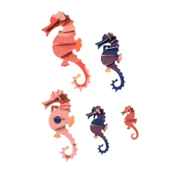 Décoration murale Sea Horses - Lot de 3