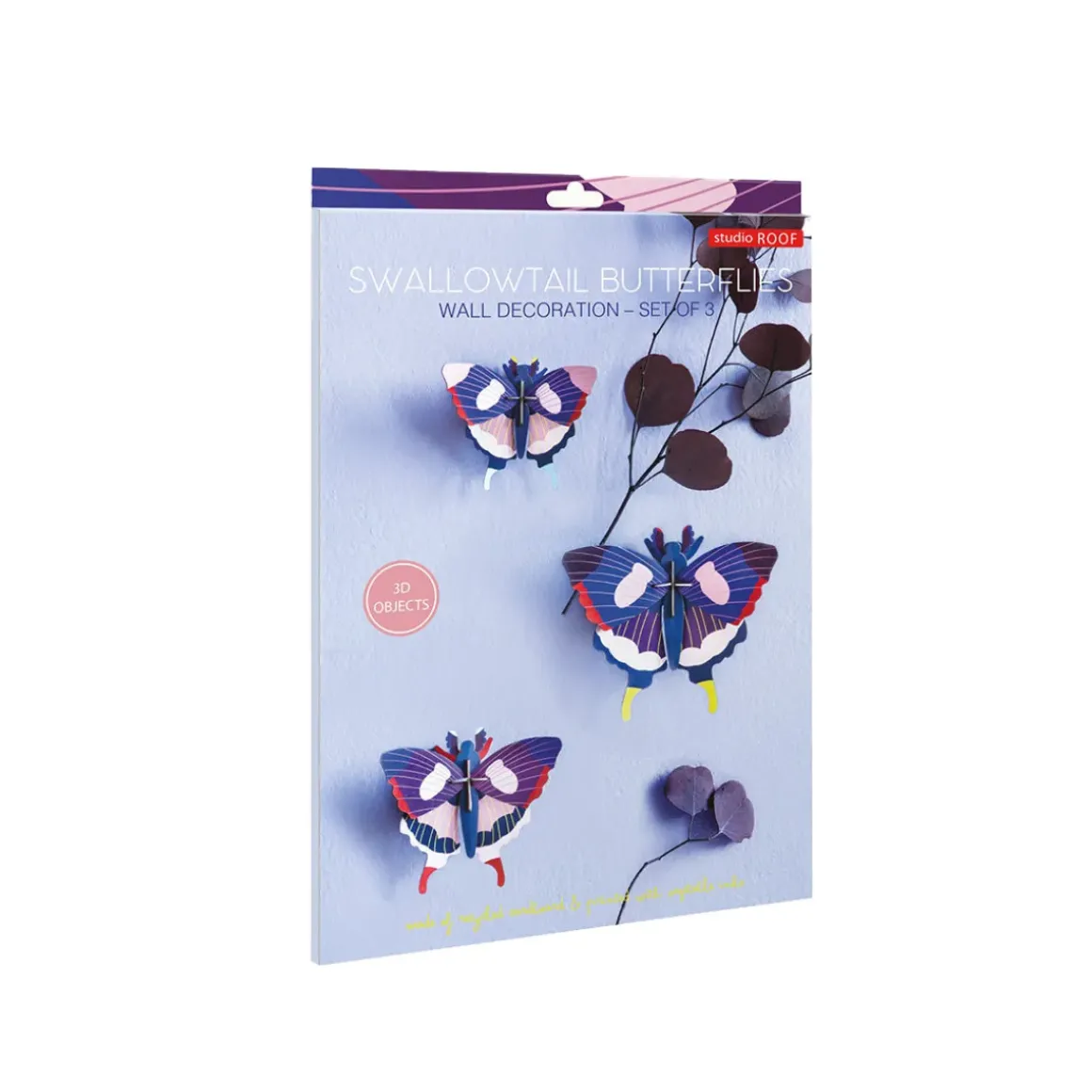 Décoration murale Swallowtail Butterflies - Lot de 3