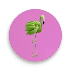 Dessous de plat - Flamant Rose