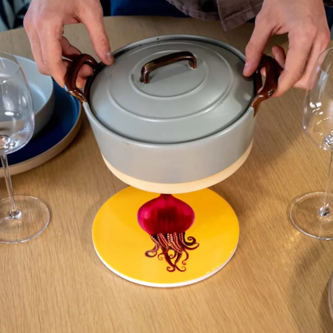 Dessous de plat - Poulpe
