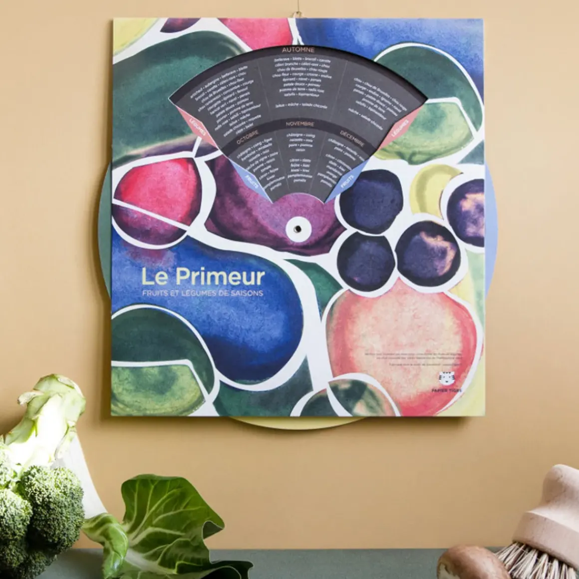 Disque Calendrier Fruits/Légumes - Le Primeur