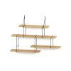 Etagère Link set 2 Système - Chêne/Noir
