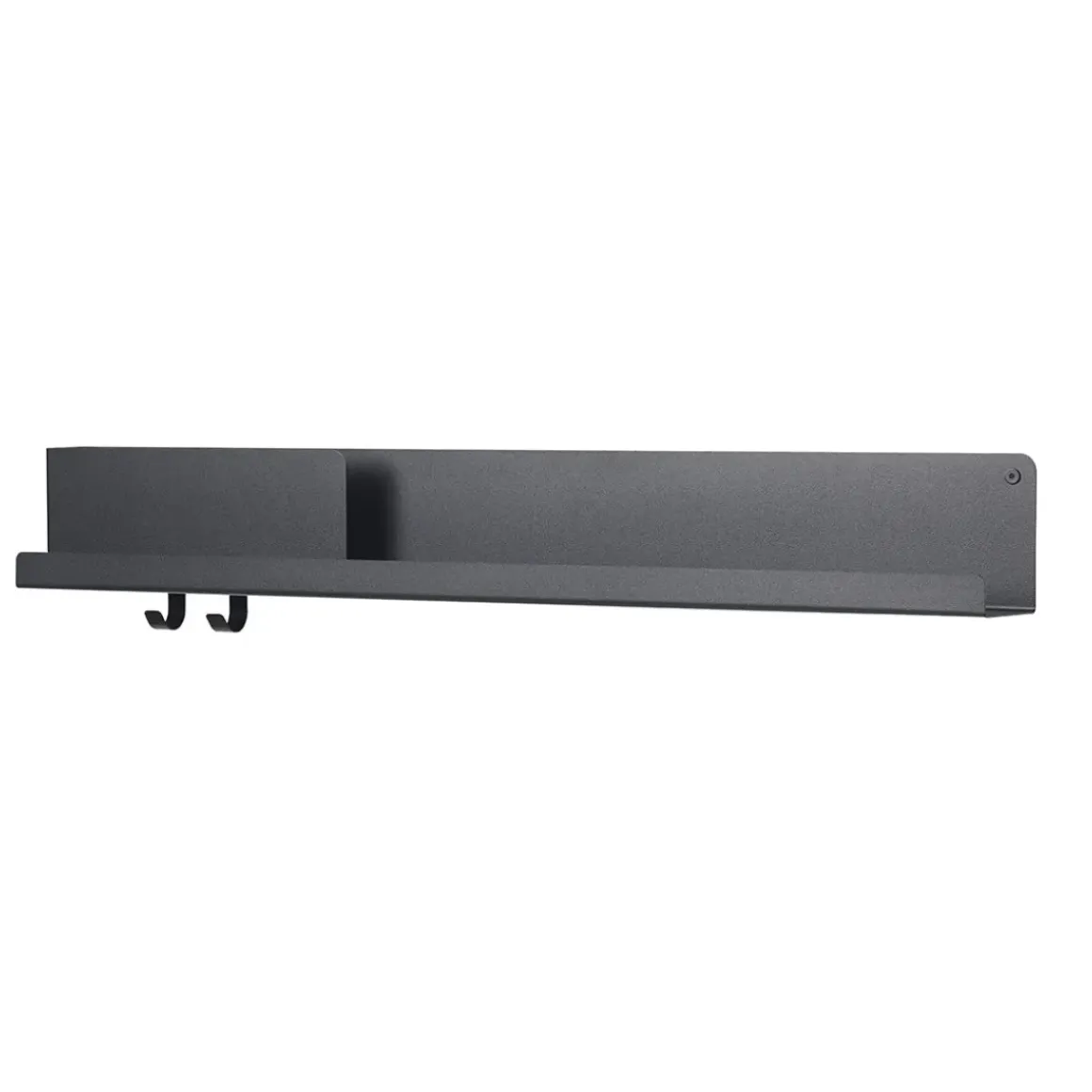 Etagère murale Folded Noir L