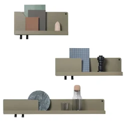 Etagère murale Folded Olive S