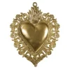 Exvoto Coeur Maria Or Grand Or