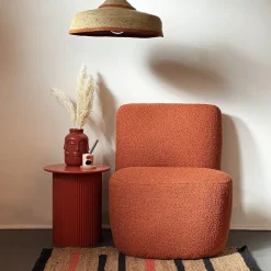 Fauteuil Eve Tissu Bouclette