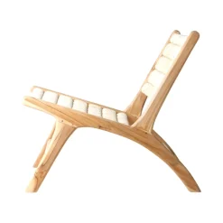 Fauteuil Lounge Teak