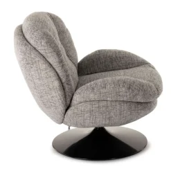 Fauteuil Memento - 81 x 86 x 83 cm - Chiné Gris Souris