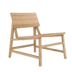 Fauteuil N2 en chêne massif