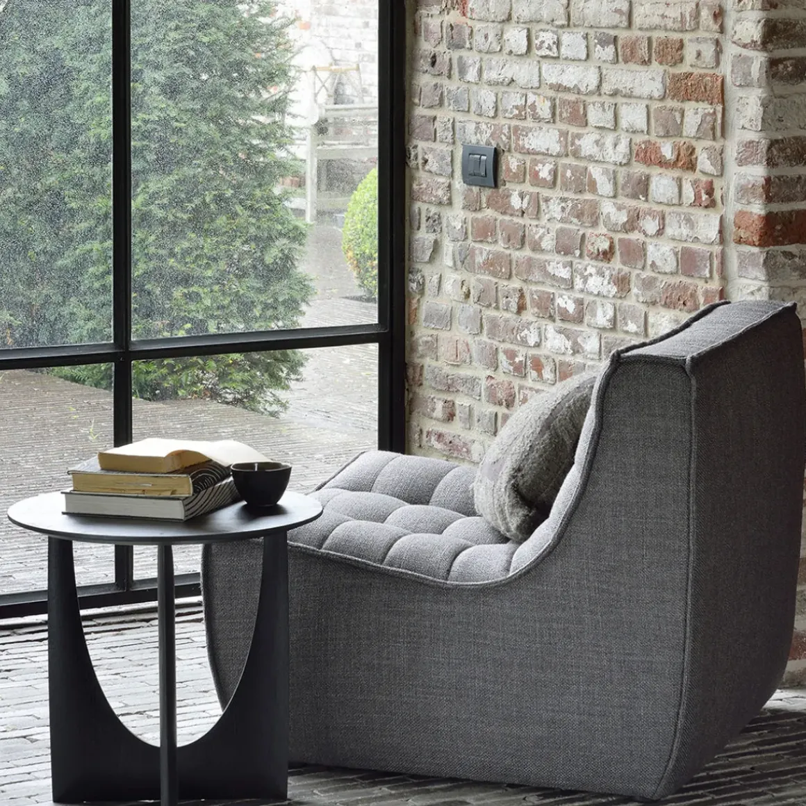 Fauteuil N701 - Gris foncé
