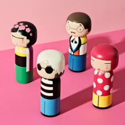 Figurine en bois Kokeshi Sketch.inc Frida