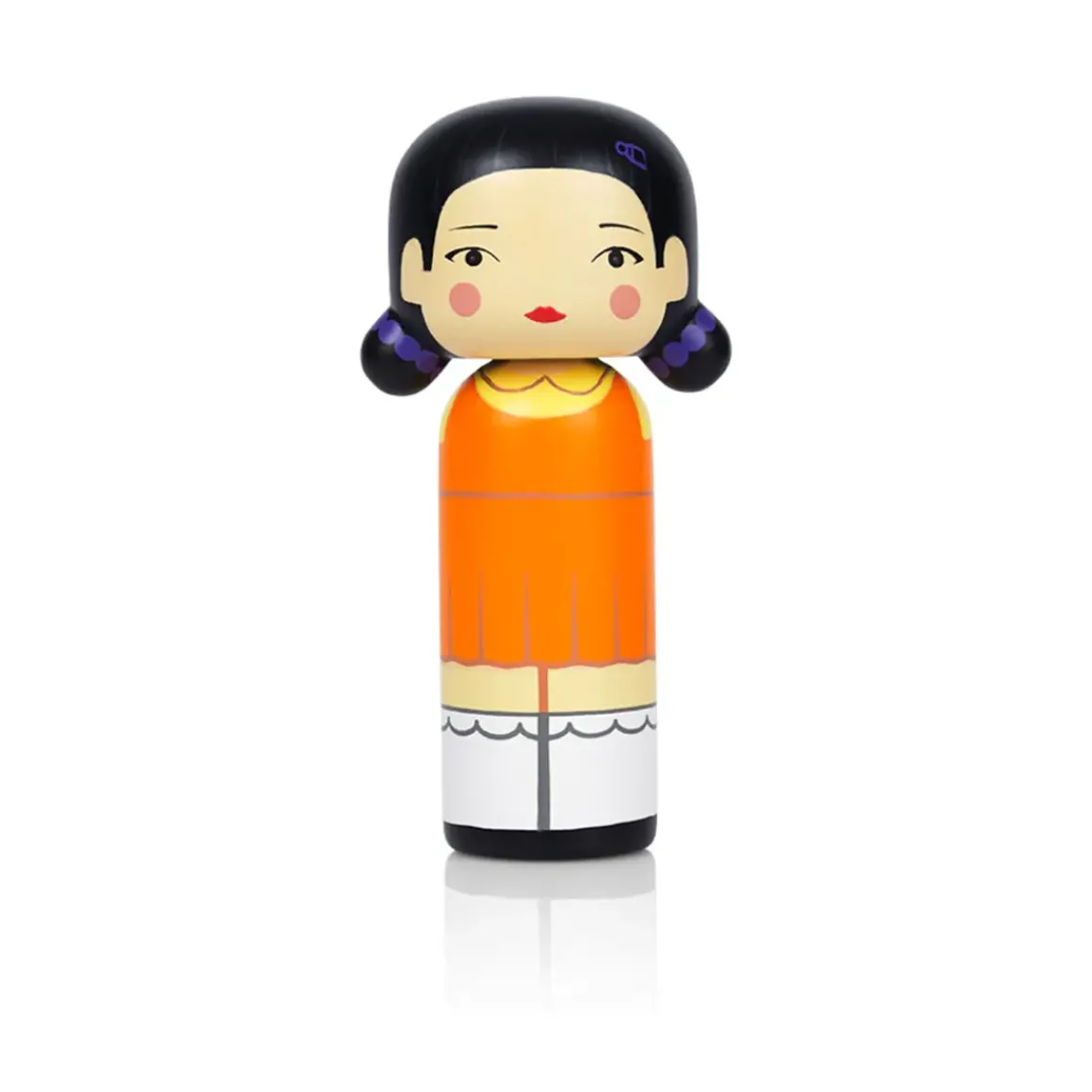 Figurine en bois Kokeshi - Young-Hee - Squid Game