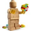 Figurine Lego en bois - h 20 cm