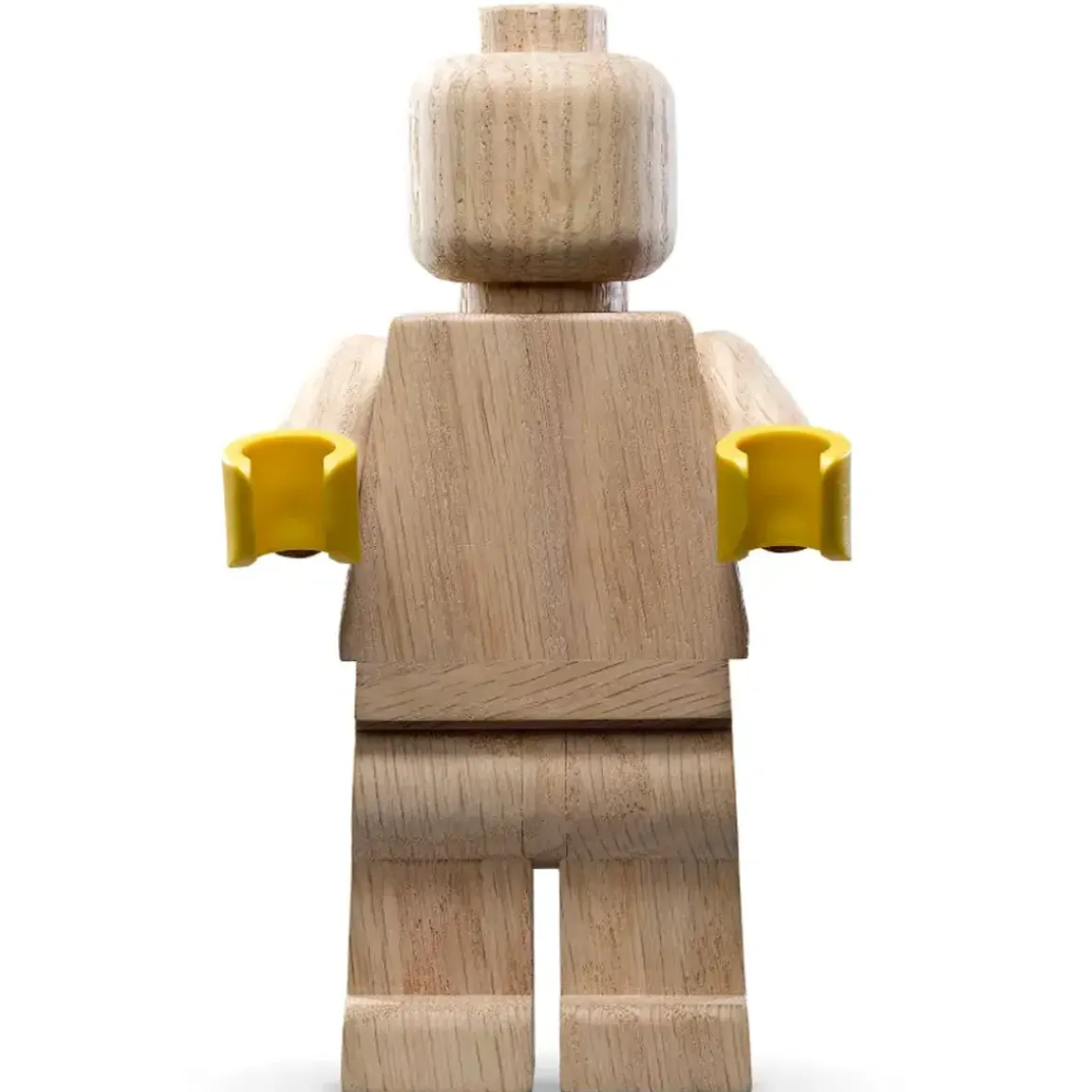 Figurine Lego en bois - h 20 cm