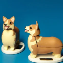 Figurine solaire Corgi Elroy