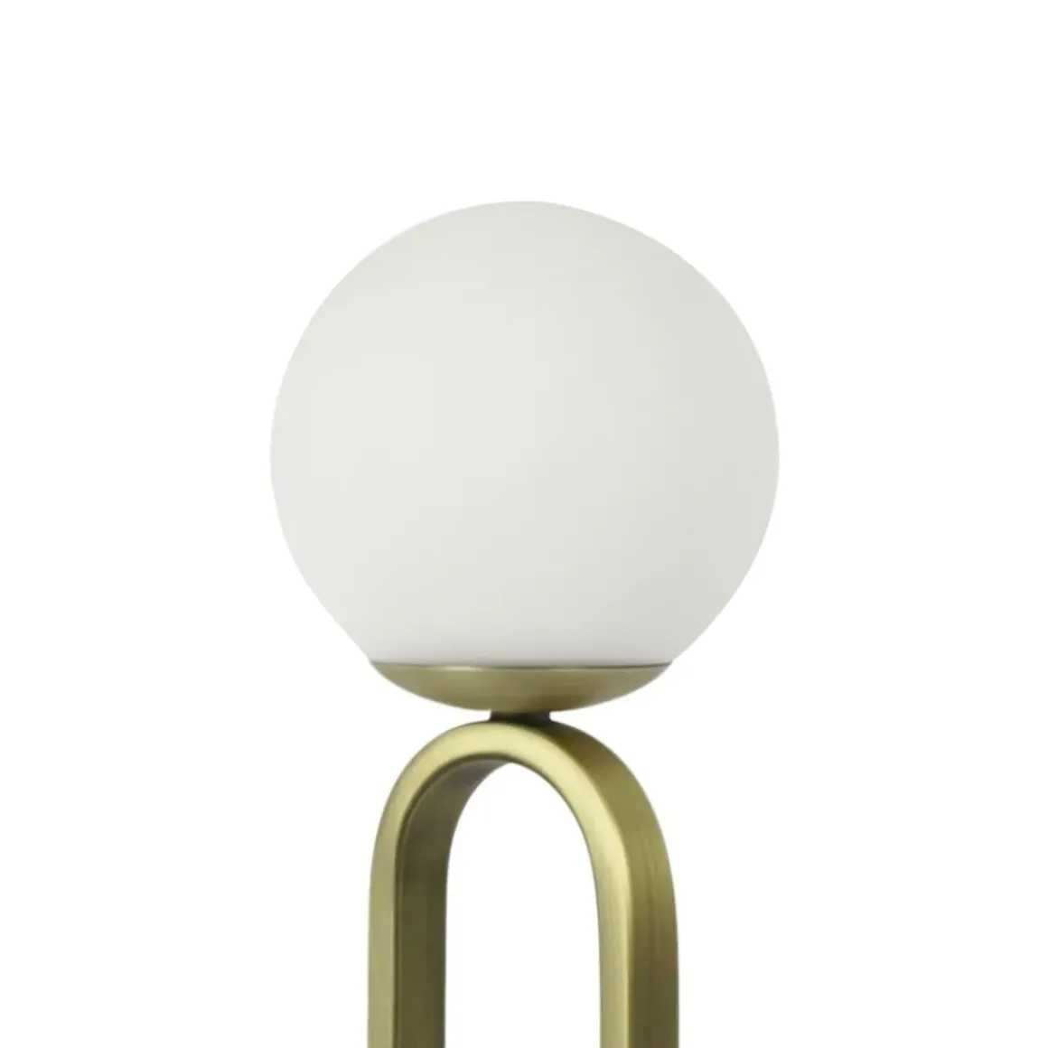 Globe Cime Ip44 Opale en Verre