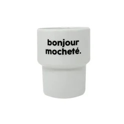 Gobelet en porcelaine - Bonjour Mocheté