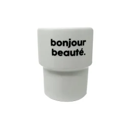 Gobelet en porcelaine - Bonjour Beauté