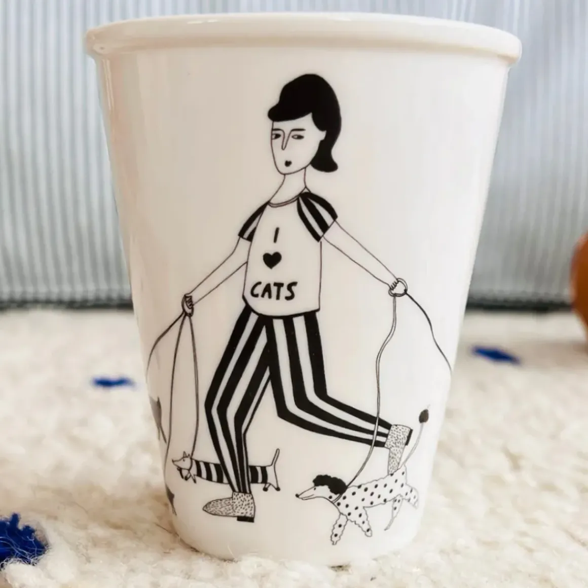 Gobelet I Love Cats