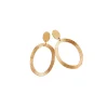 Grandes boucles d'oreilles ovales
