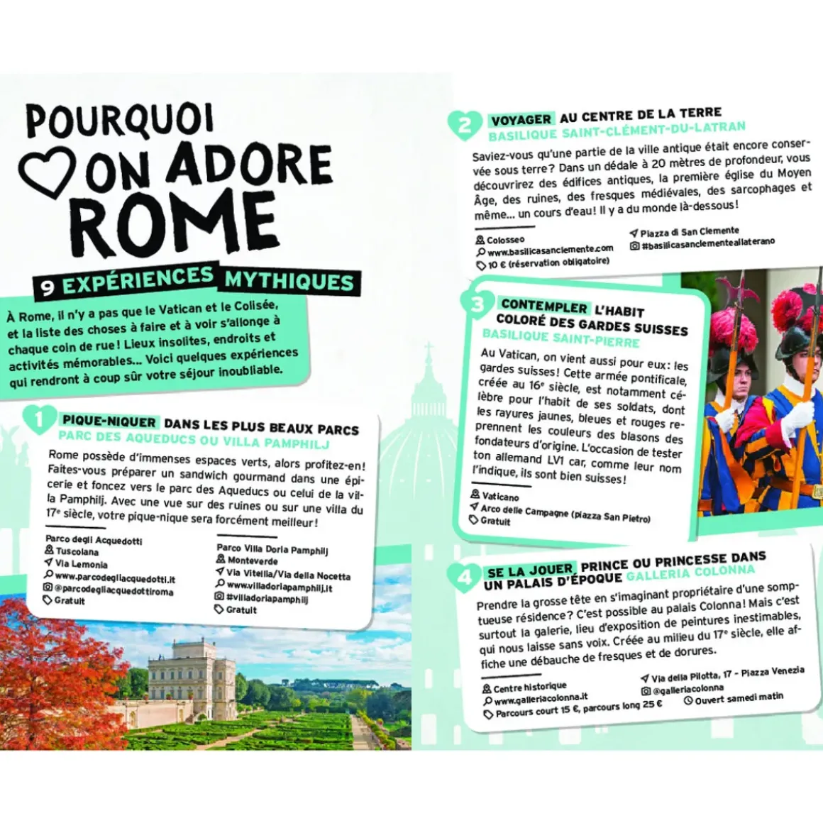 Guide touristique On Se Casse ! Les Meilleurs Spots A Rome