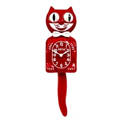 Horloge Kit-Cat - Cerise Spatiale