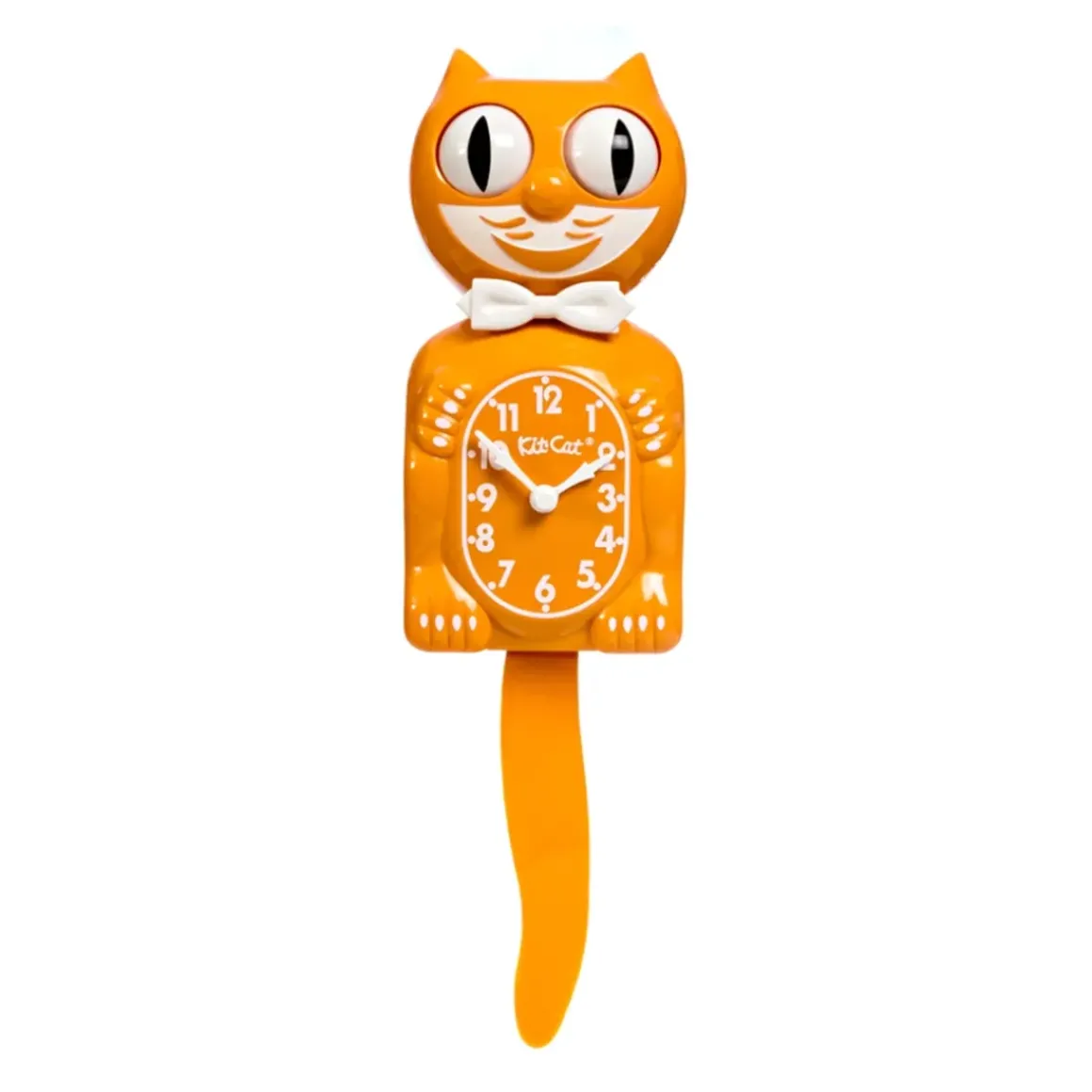 Horloge Kit-Cat - Festival Orange