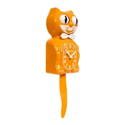 Horloge Kit-Cat - Festival Orange