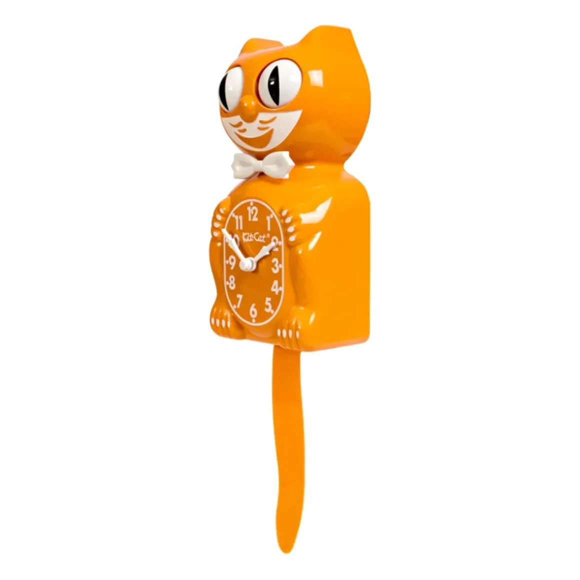 Horloge Kit-Cat - Festival Orange