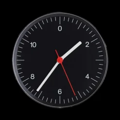 Horloge murale by Jasper Morrison - Noir