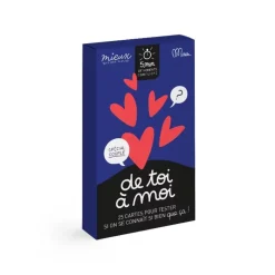 Jeu de 25 cartes - De toi à moi - Spécial Couple