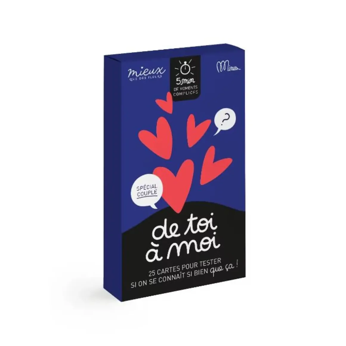 Jeu de 25 cartes - De toi à moi - Spécial Couple