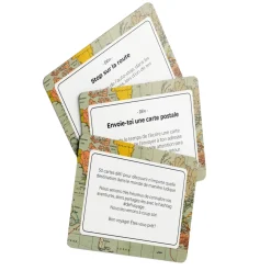 Jeu de cartes Défis de Voyage