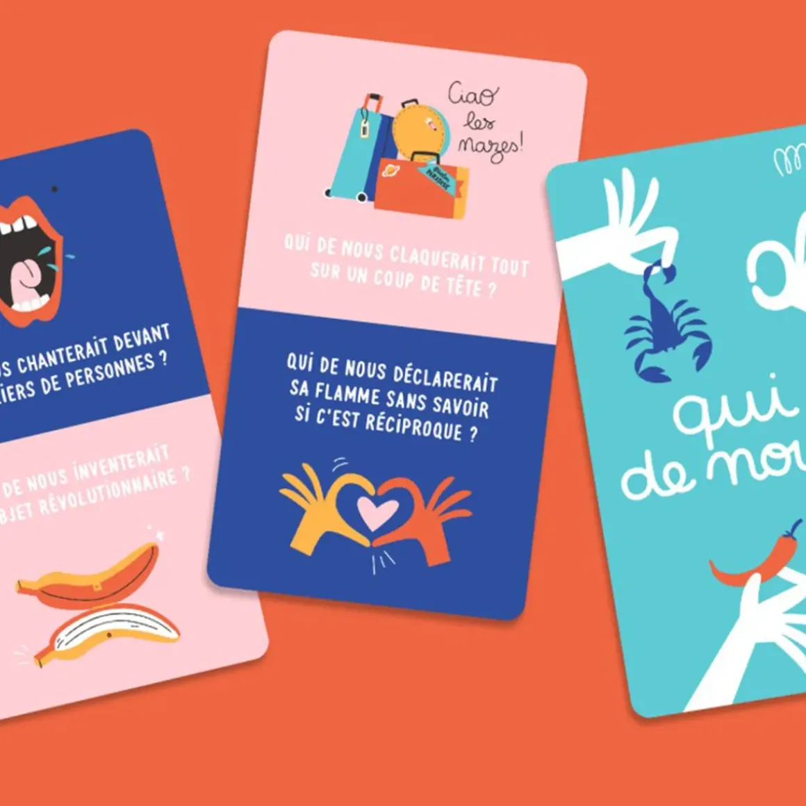 Jeu de 25 cartes - Qui de nous...