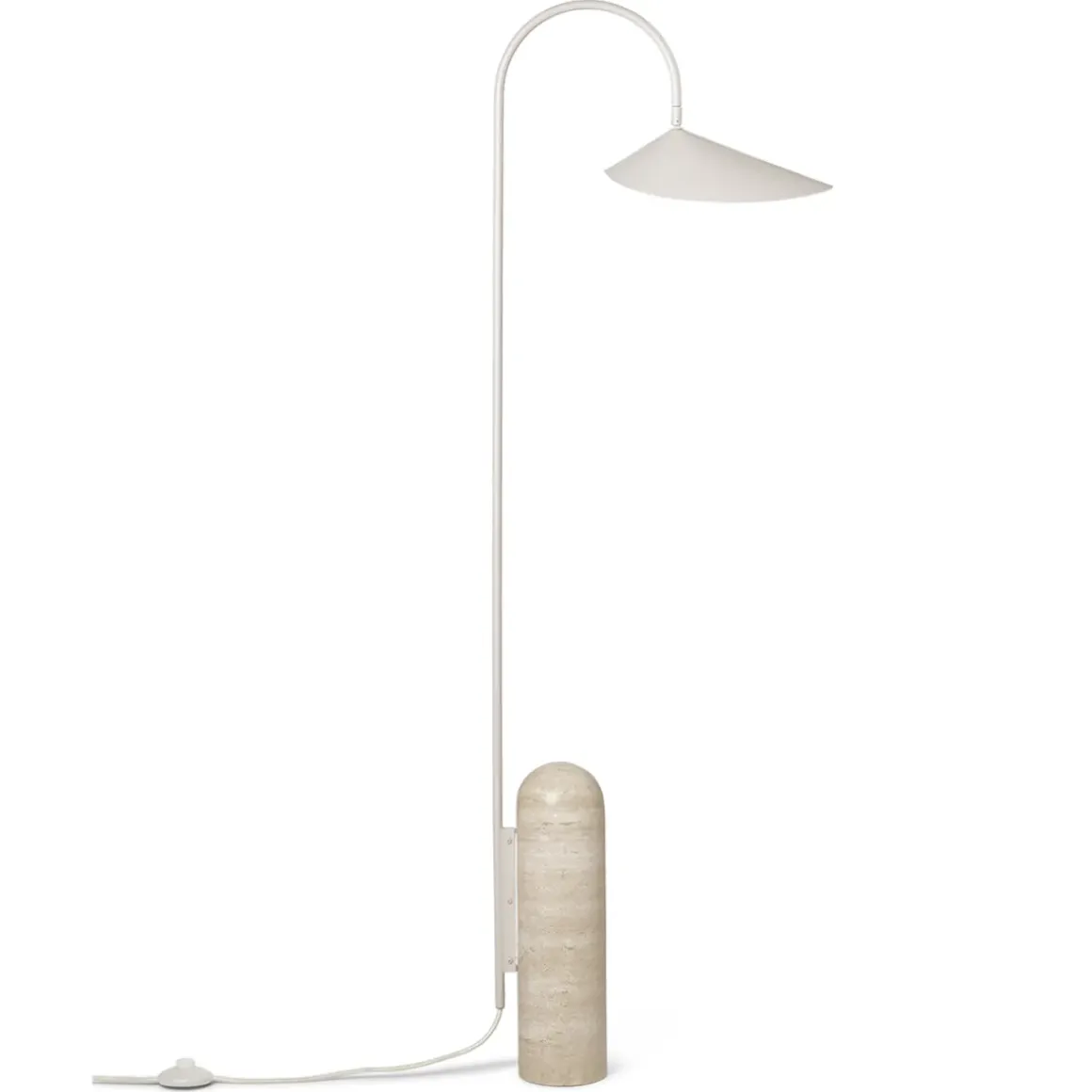 Lampadaire Arum H 136 cm - Cashmere
