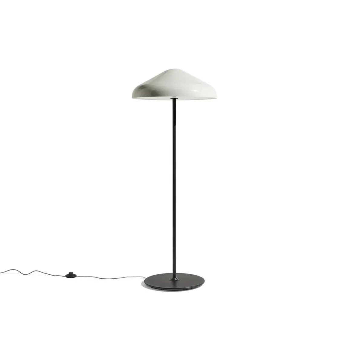 Lampadaire Pao en acier - Ø 47 x h 120 cm - Cool Gris