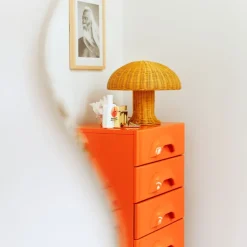 Lampe De Table Rotin - ? 34 cm x 30 cm