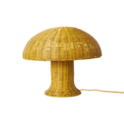 Lampe De Table Rotin - ? 34 cm x 30 cm