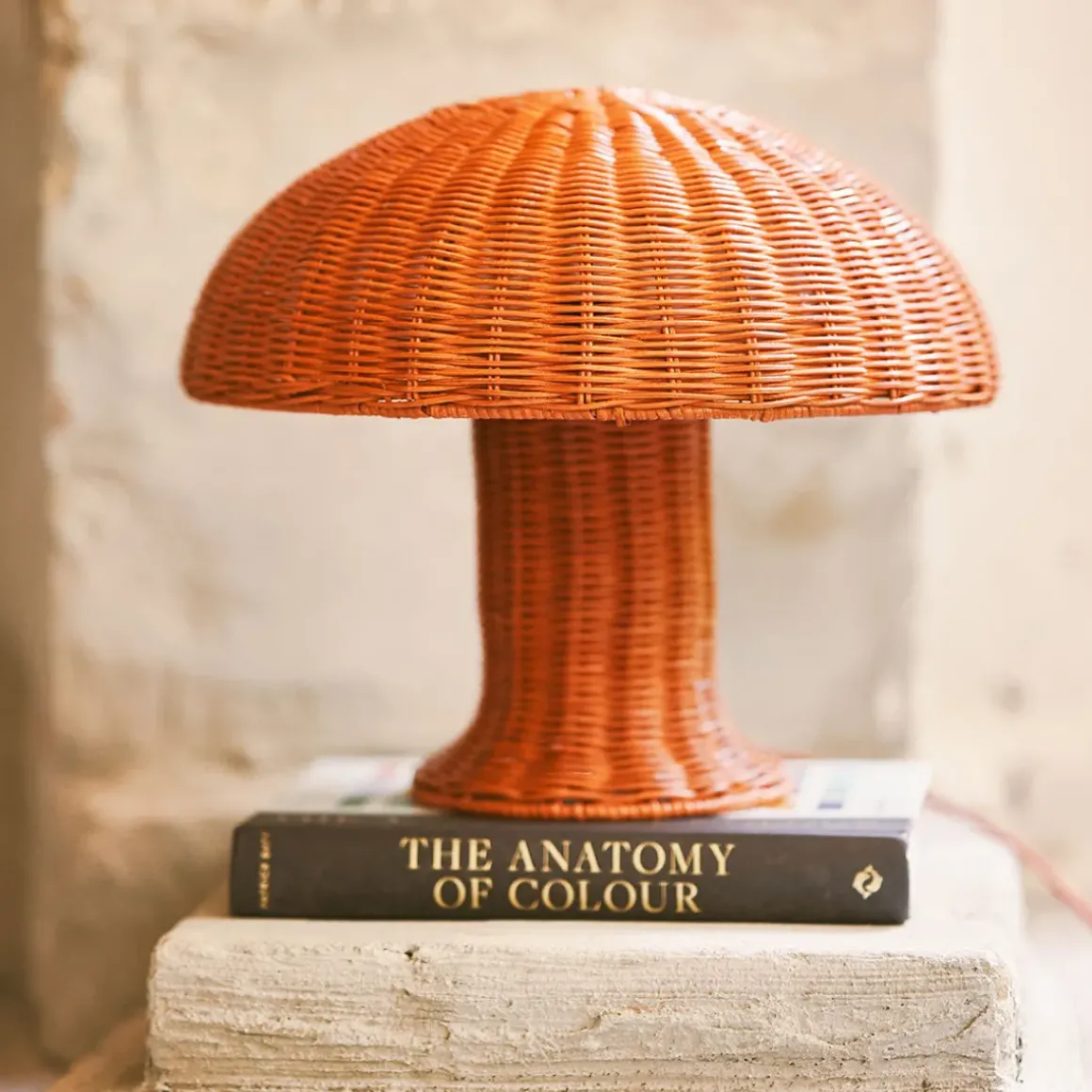 Lampe De Table Rotin - ? 34 cm x 30 cm