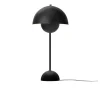 Lampe Flowerpot Noir mat VP3 by Verner Panton