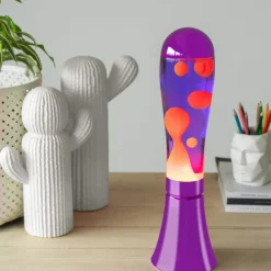 Lampe Lava Magma Violet u0026 Rouge