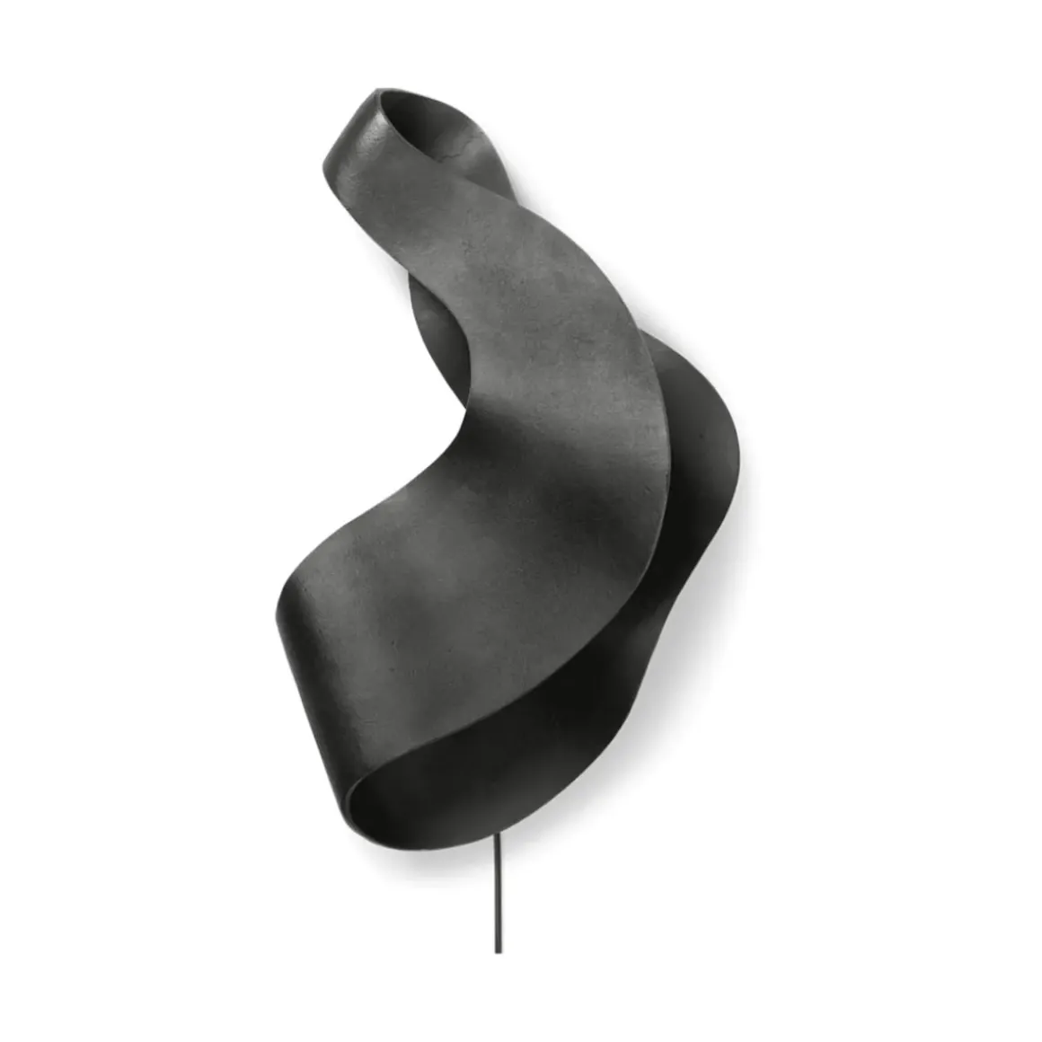 Lampe murale Oyster - 33,6 x h 60 cm - Noir
