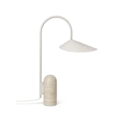 Lampe à poser Arum H 50 cm - Cachemire